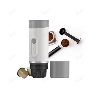 Camping al aire libre 1800mAh recargable portátil <span class=keywords><strong>capuchino</strong></span> Latte 15 Bar Espresso cafetera 2 en 1 cápsula máquina de café - Product Image 4