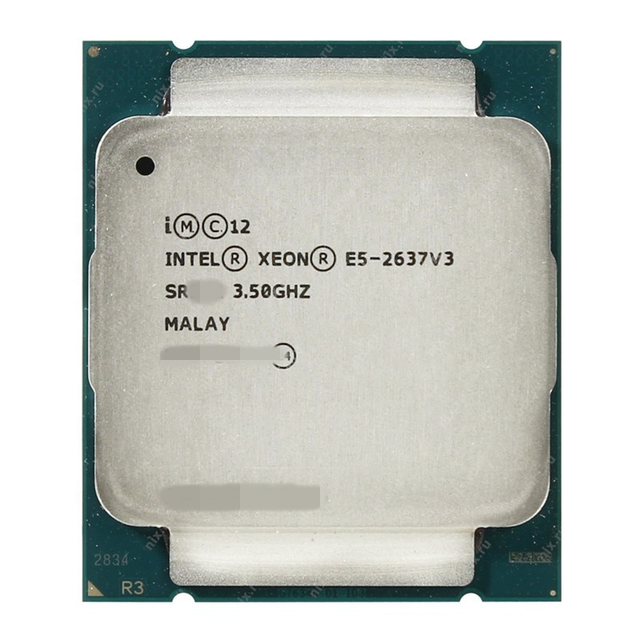 In-tel Xeon CPU E5-2637 V3 3.5 GHz Cache 10M for Server Processor