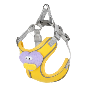 Lot mixte extensible Vertical Wrap cou laisse grande bouche poupée animal de compagnie poitrine dos tirer corde pour marcher chiens harnais pour animaux de compagnie - Product Image 2