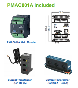 Thí điểm pmac801 quá trình tích hợp kỹ thuật số thông minh ODM relay điều khiển 60Hz bảo vệ động cơ cho 480V điện cho máy biến áp - Product Image 5