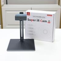 Caméra IR 2S Pro Analyseur d'imagerie thermique infrarouge 3D avec mise au point réglable et détection de fuites en un clic pour réparation de cartes mères et de cartes PCB