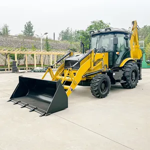 Hot Sale Mountain Raise Backho Loader Diesel Backhoe Loader