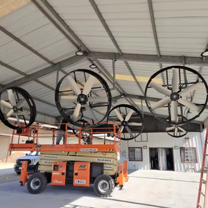 Ventiladores Industriales Gigantes de Alto Volumen de 86'' para Circulación de Aire en Almacenes y Establos - Product Image 2