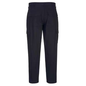 PORTWEST - S233BKR26 Women's stretch <b>Cargo</b> <b>black</b> <b>trouser</b> - EAN 5036108350216 <b>WORK</b> <b>TROUSERS</b> <b>CARGO</b> <b>WORK</b> <b>TROUSERS</b> - Product Image 2