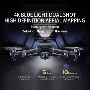 Nuevo Dron P7 MAX para Fotografía Aérea, Gimbal de 3 Ejes, Control Remoto con Pantalla, 5G WIFI FPV GPS UAV con Cámara Dual 4K, Dron Comercial - Product Image 2