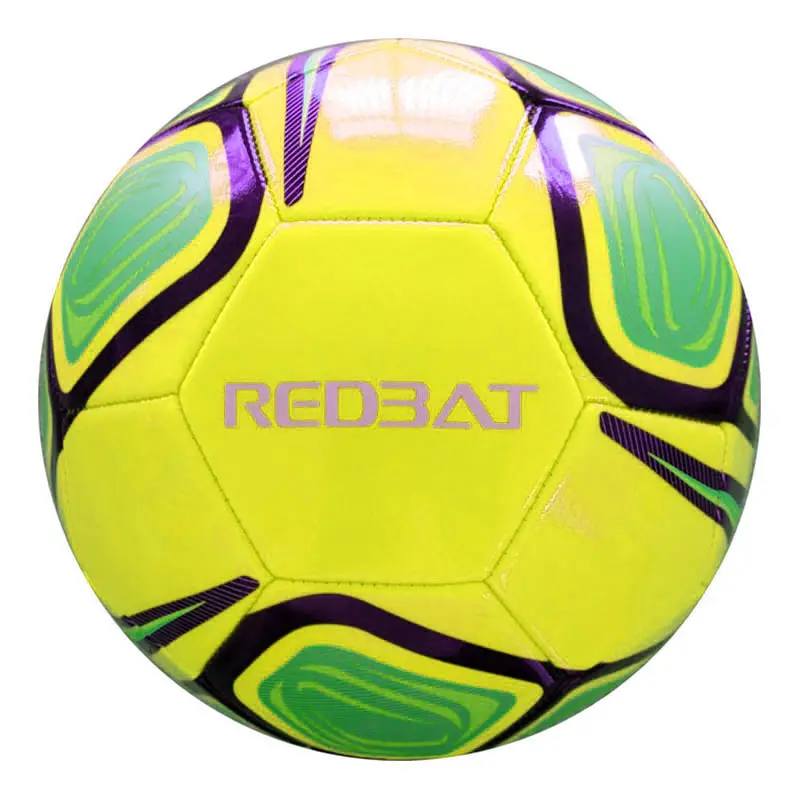 RedbatภาพจีนฟุตบอลฟุตบอลลูกบอลPVCเย็บลูกฟุตบอล