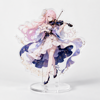 Promotion : Figurine personnalisée en acrylique transparent avec image de personnages d'anime, impression sur mesure