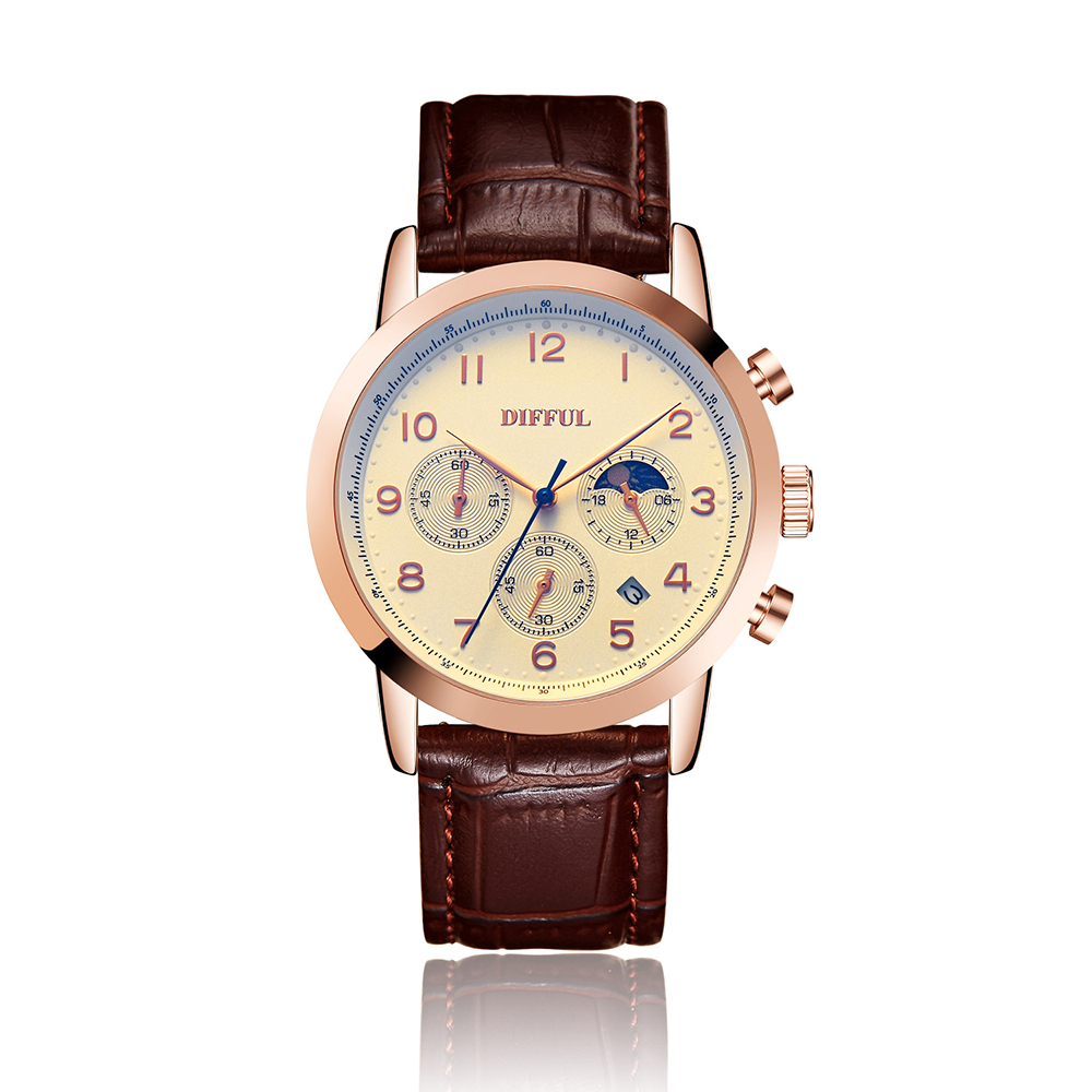 Rose Gold+Brown