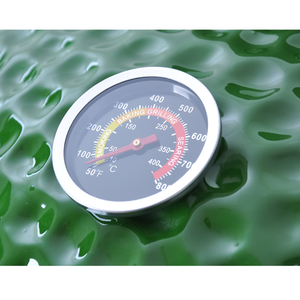 Auplex - Parrilla Kamado <span class=keywords><strong>de</strong></span> Cerámica <span class=keywords><strong>de</strong></span> 23 Pulgadas, Ahumador <span class=keywords><strong>de</strong></span> Carbón para <span class=keywords><strong>Exteriores</strong></span>, Horno <span class=keywords><strong>de</strong></span> Barbacoa Redondo Resistente para Patio, Jardín, Camping y Cocina - Product Image 5