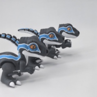 3D-Gedruckte Art Deco Geburtstags-Themen Bunte Kleine Dinosaurier Dekorative Tisch-Accessoires Kleine Spielzeuge