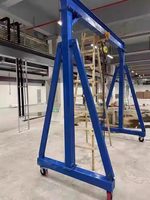 Machine de portique portable, poussoir à main, pour l'intérieur et l'extérieur, 1, 2, 3 tonnes, livraison gratuite