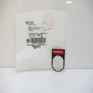 Nouveau support de plaque PLC Zby 2123 30 x 40 mm, marqué Rearmement - Product Image 1