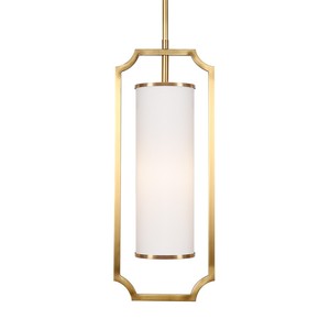 โคมไฟทองแดงโบราณทรงสี่เหลี่ยมสไตล์จีนแบบหัวเดียว ดีไซน์สร้างสรรค์สำหรับห้องนอนข้างเตียง ร้านอาหารใหม่ แสงสีขาวอบอุ่น - Product Image 3