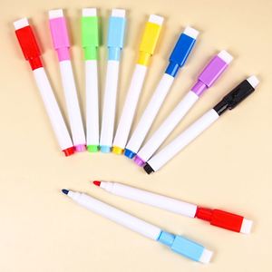 ชุดปากกาไวท์บอร์ด OEM แบบลบได้ หลายสี พร้อมหมึกน้ำ เขียนได้สองด้าน 24 สี - Product Image 4