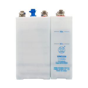 แบตเตอรี่นิกเกิลแคดเมียม 1.2 โวลต์ 210 แอมป์ชั่วโมง GNC 210 แบบเผาผนึก สำหรับการจ่ายไฟสูงพิเศษ ใช้สำหรับสตาร์ทเครื่องยนต์ - Product Image 1