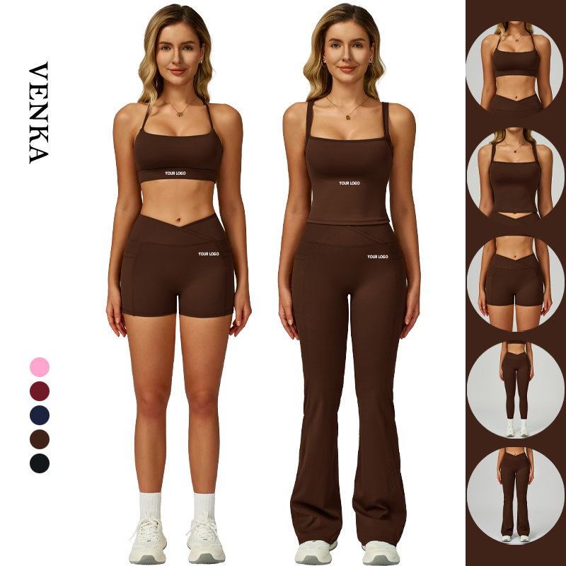 Women Fitness Sportswear Suit V Shaped