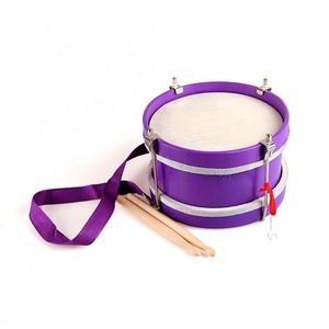Tamburo a mano piccolo rosa per bambini con bacchetta, prezzo di fabbrica all'ingrosso - Product Image 4