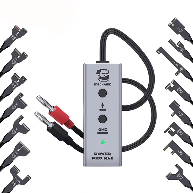 Mechanic Power Pro Max Power Supply Cable With ON/OFF Switch for iPhone 6 7 8 8P X XS MAX 11Pro Max Motherboard Repair Boot Line