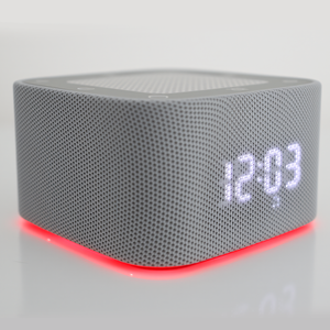 Réveil intelligent portable rechargeable, haut-parleur de bureau, télécommande, horloge, machine à sons naturels, application de sommeil, machine de cinéma maison - Product Image 1