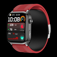 Reloj Inteligente con Medidor de Presión Arterial 2026, Bomba de Aire, Monitor de Presión Arterial Preciso en la Muñeca, Reloj Inteligente de Salud para Hombre y Mujer