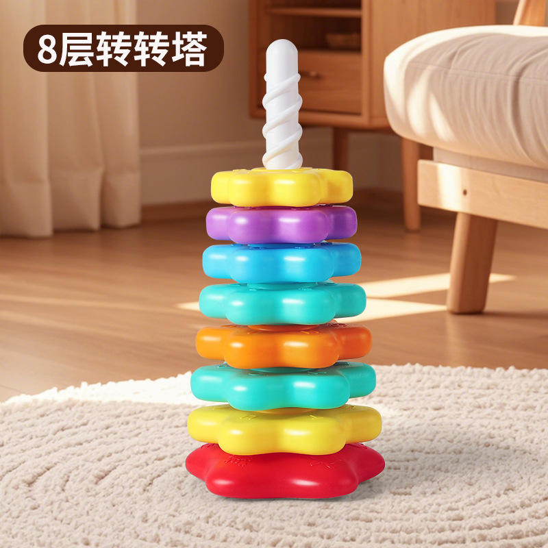 Eight-rainbow turret