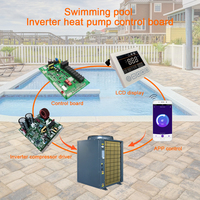 Carte de circuit imprimé de commande Pcba Pcb OEM ODM pour refroidisseur de piscine contrôleur de pompe à chaleur DC Inverter