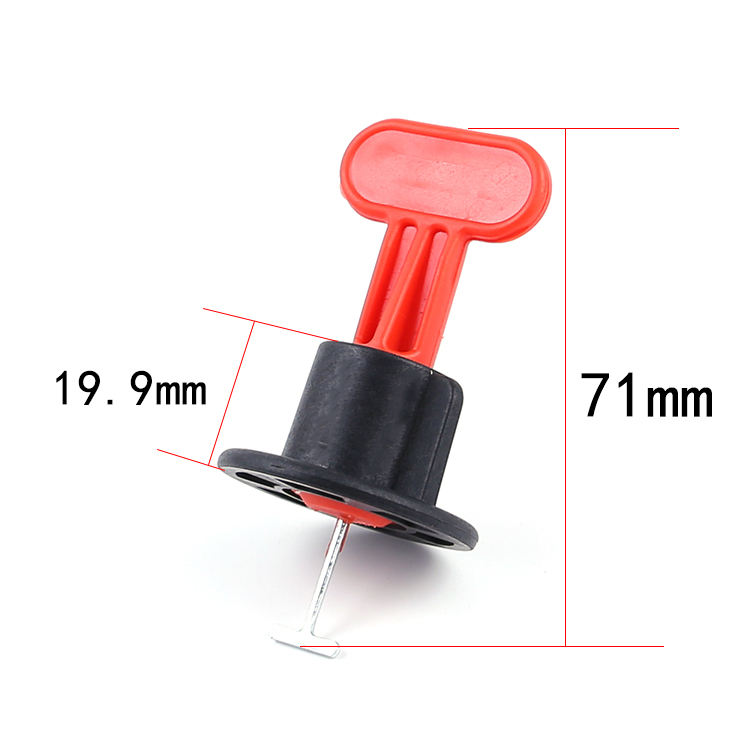 Système de nivellement des carreaux de 71*19.9*1.5mm Aiguille fixe