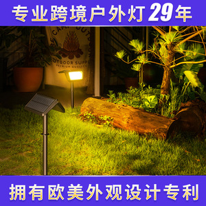 Dishun Solar Lawn <b>Light</b> <b>Led</b> Outdoor Garden Spotlight Waterproof With <b>Light</b> <b>Sensor</b> For Yard Decoration - Product Image 4