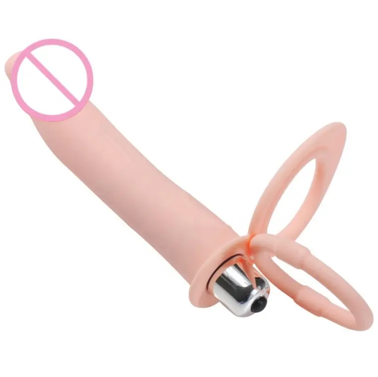 Vendita calda Strapon doppia penetrazione Dildo maschio vibratore anale per coppie donne erotico faloimitatore Plug massaggiatore adulto