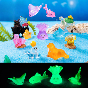Ornamento su misura del Micro paesaggio del serbatoio di pesci dell'acquario di oggetti in resina marina luminosa all'ingrosso - Product Image 6