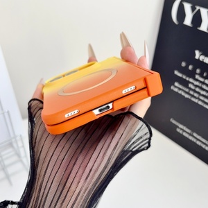 Wholesale Matte Gradient Magnetic Phone Case for iPhone 18 Ultra <b>Wireless</b> Charging Ultra Thin <b>PC</b> Shockproof Hard Cover - Product Image 6
