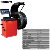 Équilibreuse de roue entièrement automatique pour pneus 10-26 pouces équilibreuse de roue de moto populaire livraison rapide