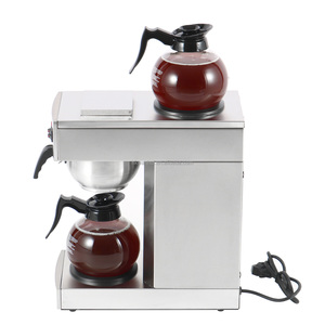 Cafetera comercial de acero inoxidable para café de goteo con filtro - Product Image 2