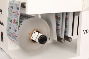 Étiqueteuse semi-automatique <span class=keywords><strong>Vorey</strong></span> VD240P et POINÇONNEUSE et machine d'inspection d'étiquettes - Product Image 3