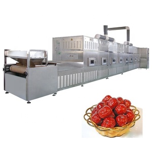 เครื่องอบแห้งแบบอุโมงค์ไมโครเวฟเครื่องอบแห้งผักผลไม้อาหารดอกไม้สำหรับอุตสาหกรรม - Product Image 4