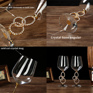 Verres à Vin en Cristal Calices Haut de Gamme Style Européen Fabrication et Vente en Gros pour Usage Domestique, Verres à Champagne - Product Image 5