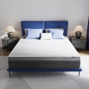 Sang Trọng Confort Dual-Hai Lớp Mật Độ Cao Bộ Nhớ Bọt Nệm Topper Đồ Nội Thất Phòng Ngủ Bộ Đồ Giường Thiết Lập Mềm Mại Và Thông gió - Product Image 6