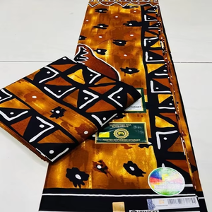 Tissu Wax Africain Premium pour Filles, Écologique, Séchage Rapide, Design Moderne et Élégant, Coton Peigné Respirant, Wax Biologique - Product Image 1