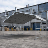 Tente d'entrepôt en PVC robuste de haute qualité pour exposition, grand stockage extérieur et chapiteau événementiel