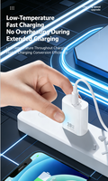 Adaptor Charger Portabel Tommox 20w MOQ 10pcs Adaptor Charger Ponsel Kustom PD Fast Charger untuk Adaptor Charger iphone 20w