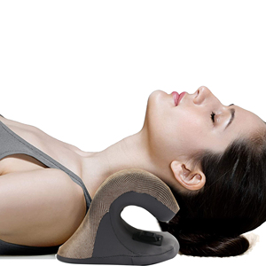 Grosir biru AS hangat Pu leher dan perenggang bahu bantal pijat serviks perangkat busa untuk leher pereda nyeri - Product Image 2