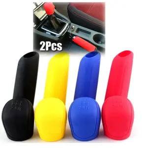 2pcs Silicone Shit Knob Bìa Tay Phá vỡ Bìa Kit