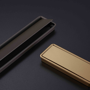 Invisible Flap Cover Concealed Handle Simple Tatami Built-in Zinc Alloy Cabinet Door for Wardrobe Use <b>Sliding</b> <b>Drawer</b> Buckle - Product Image 2