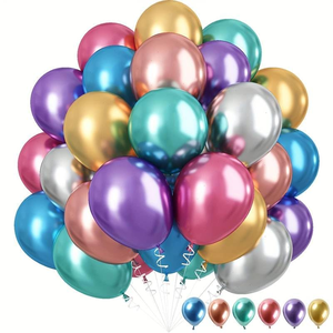 Wholesale High Quality 5/10/12/18/36 Inch Metallic Chrome Latex <b>Balloons</b> for Party Decoration Birthday <b>Balloons</b> Globos - Product Image 1