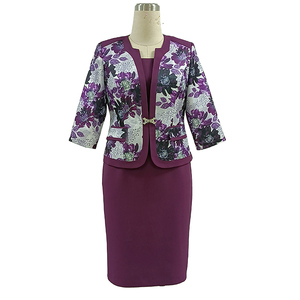 Conjunto de Dos Piezas de Alta Calidad para Mujer, Traje Formal Africano, Vestido de Talla Grande para Mujer, Trajes de Iglesia para Mujer de Talla Grande - Product Image 3