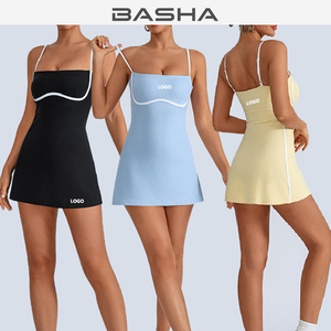 Ropa Deportiva con Logotipo Personalizado, Falda de Tenis de Secado Rápido, Trajes <span class=keywords><strong>Deportivos</strong></span>, Body Deportivo <span class=keywords><strong>para</strong></span> Mujer, Vestido de Yoga y Tenis - Product Image 1