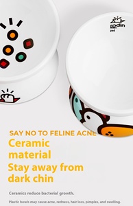 Mangkuk Hewan Peliharaan Baru <span class=keywords><strong>2026</strong></span> Model Tunggal dengan Alas Anti-Selip untuk Memberi Makan Anjing dengan Aman & Mengurangi Kotoran - Product Image 3