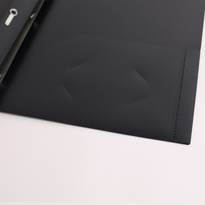 Tùy chỉnh chế biến đôi Túi kinh doanh báo cáo lưu trữ thư mục đen nhựa Clip-on hợp đồng hộp tập tin với <span class=keywords><strong>Rod</strong></span> & Hệ thống gấp - Product Image 2