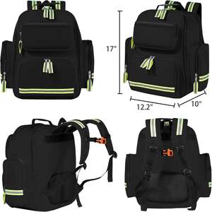 Échantillon gratuit, logo de marque personnalisé en relief 3D, étiquette en PVC, caoutchouc, silicone, trousse de premiers soins, sac médical d'urgence - Product Image 5