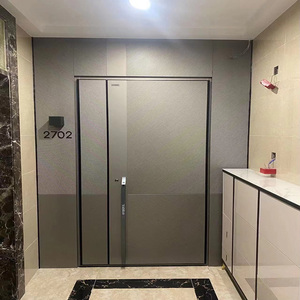 高品质铸铝门当代设计防水入口室外公寓室外别墅家居应用 - Product Image 2
